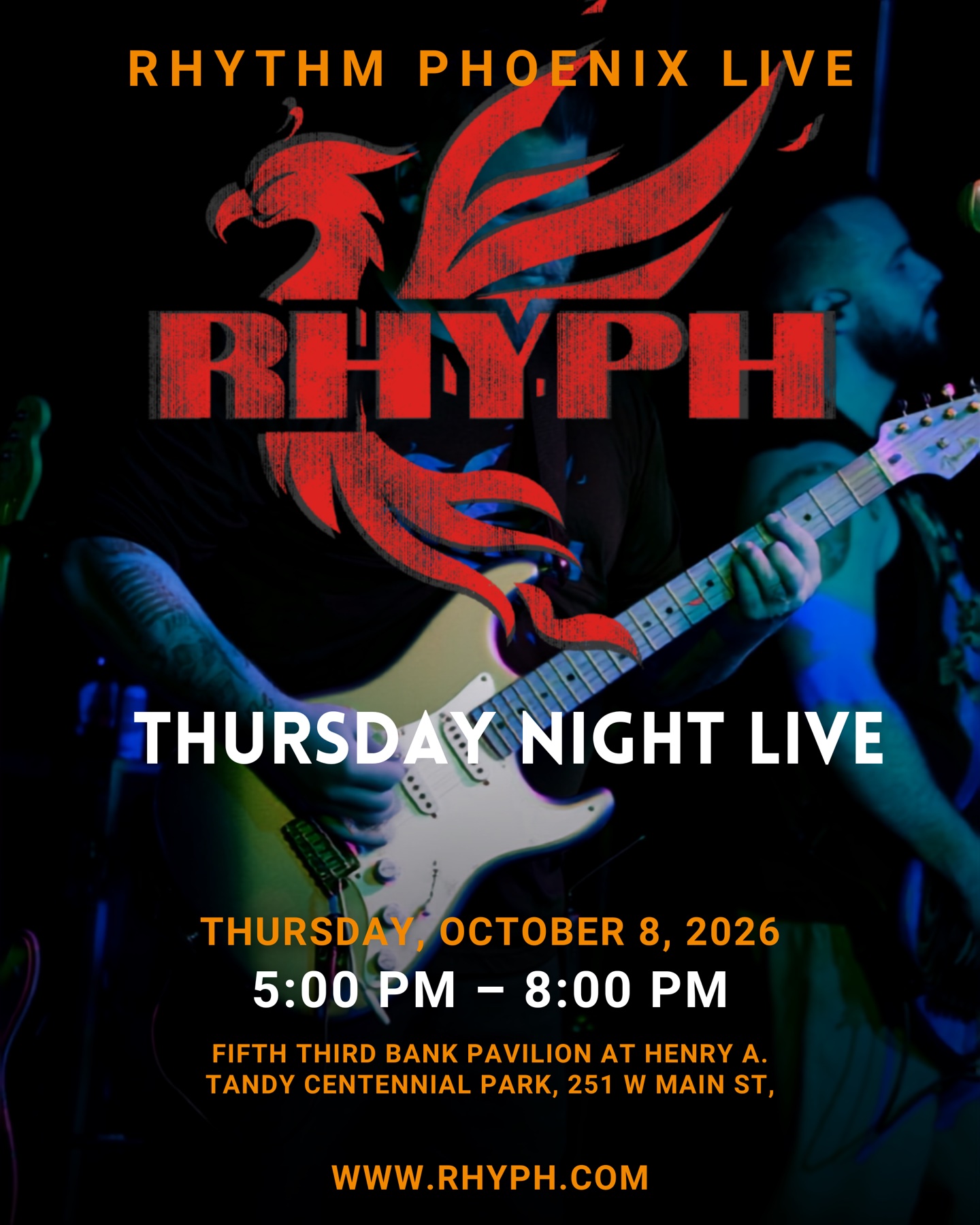 Rhythm Phoenix Live at Thursday Night Live event poster