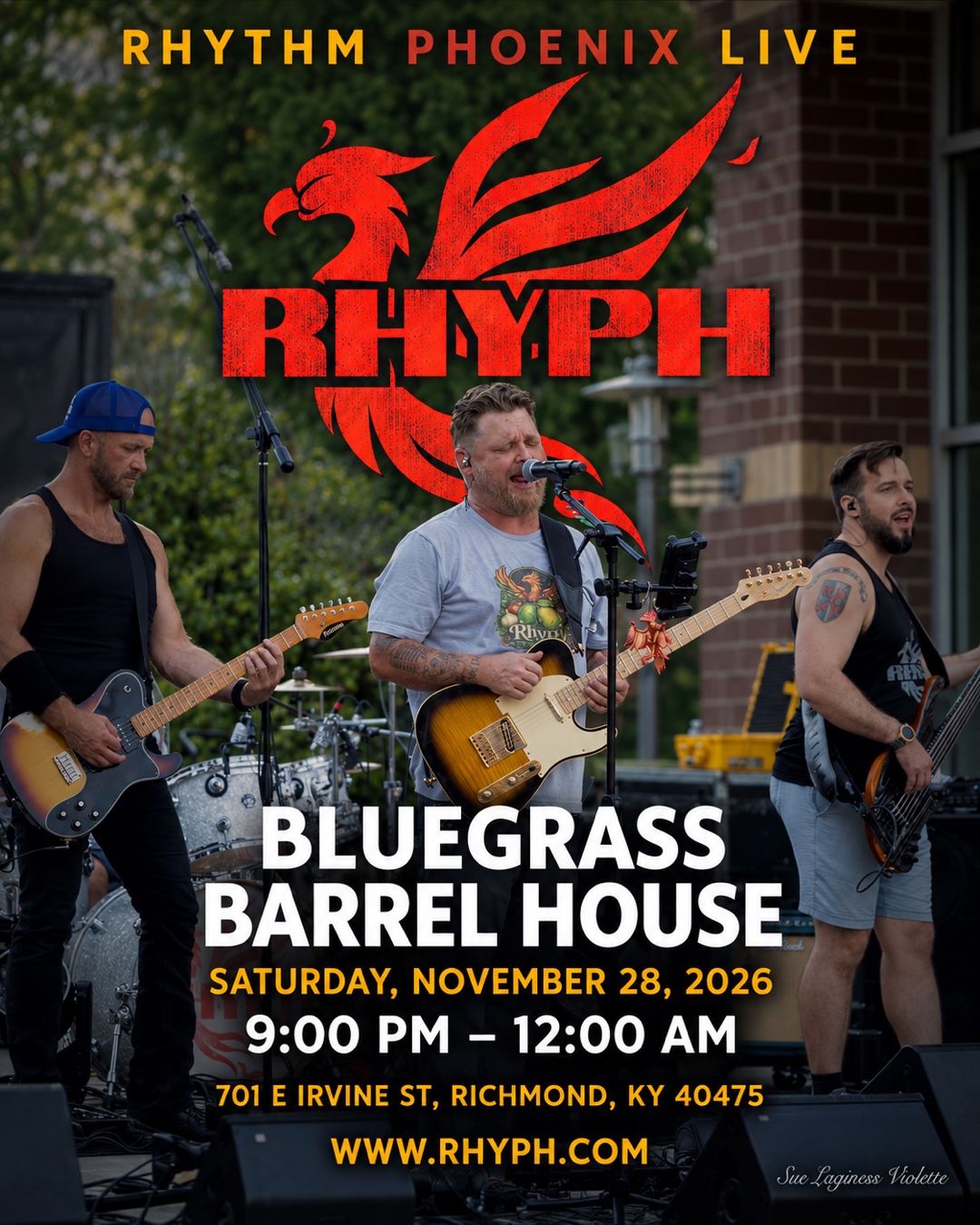 Rhythm Phoenix Live at BBH event poster
